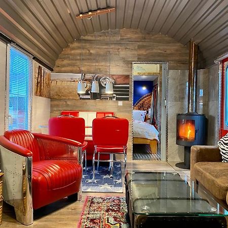 Gleis 2, Waggon Mit Ofen, Optional Mit Whirlpool Und Sauna Кроненбург Экстерьер фото